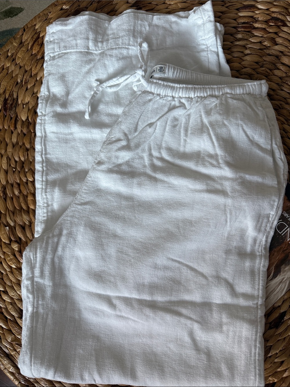 Abercrombie Linen-Blend Lounge Pants - Picture 2 of 3